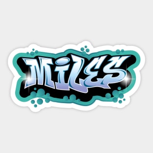 MILES Sticker